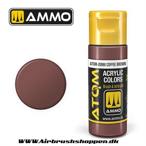 ATOM-20060 Coffee Brown  -  20ml  Atom color